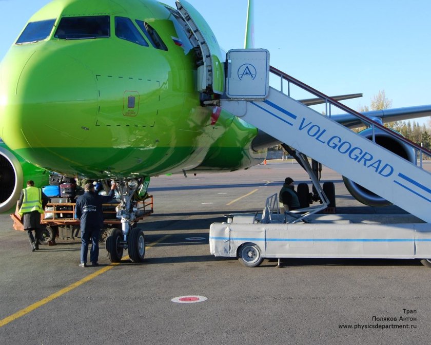 Самолетная лестница трап