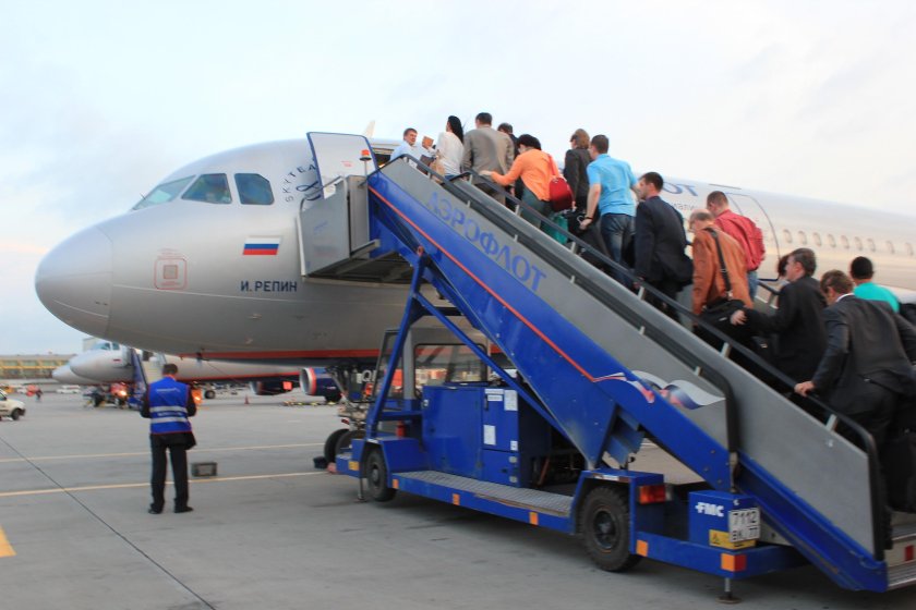 Трап самолета