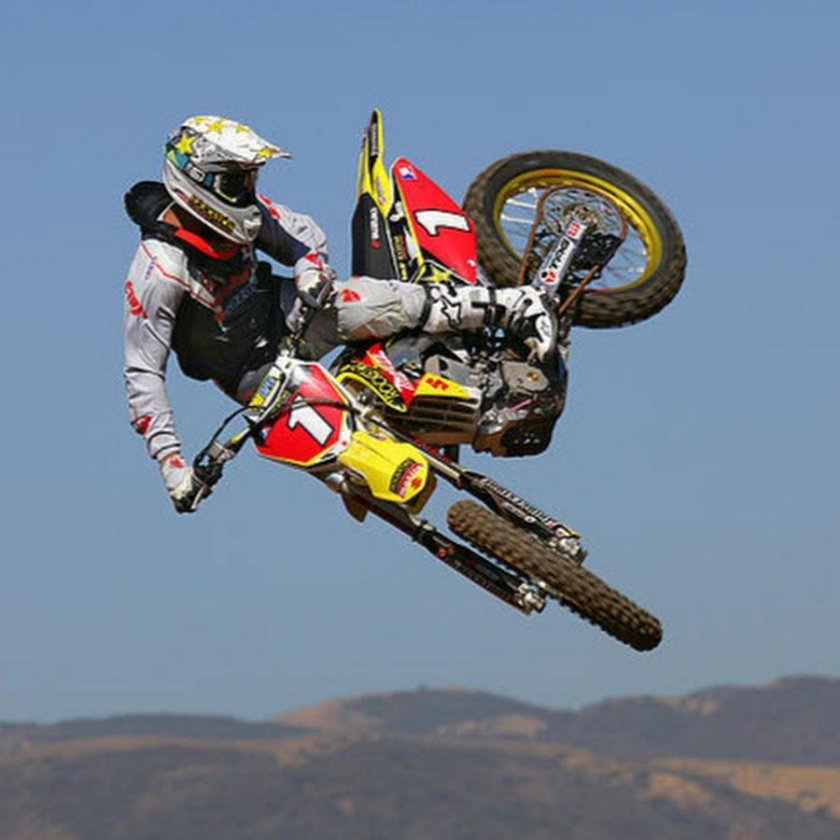 Мотокросс гонщик