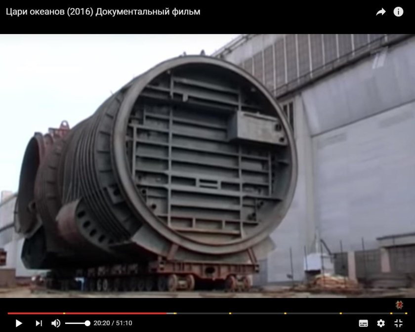 Балластные цистерны подводной лодки