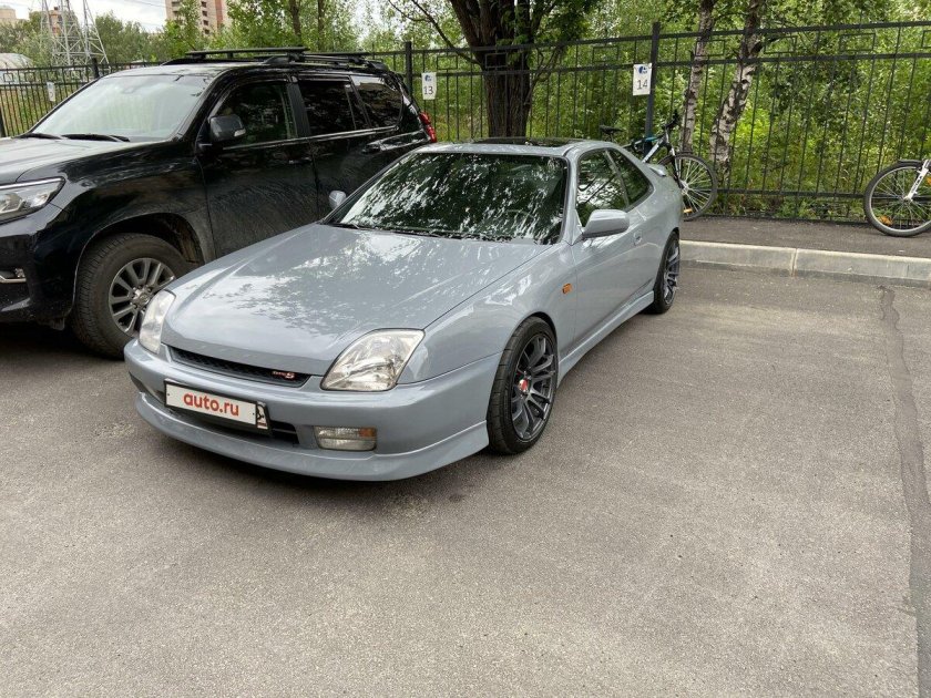 Прелюд Хонда 5 серая
