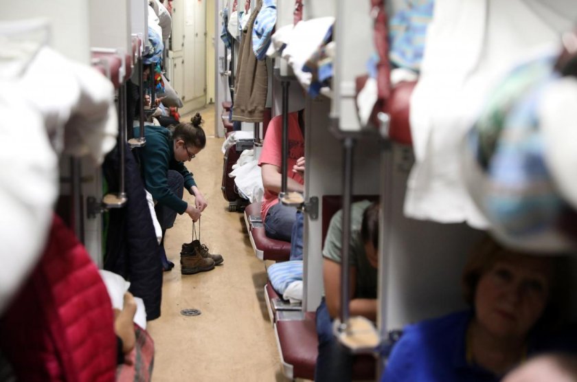 Плацкарт пассажиры