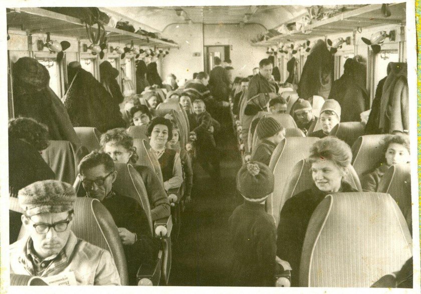 Межобластной вагон СССР