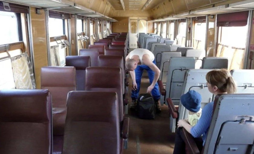 Сидячий вагон РЖД 3с