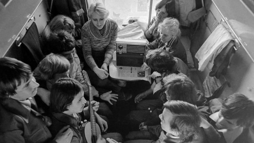 Плацкартный вагон СССР