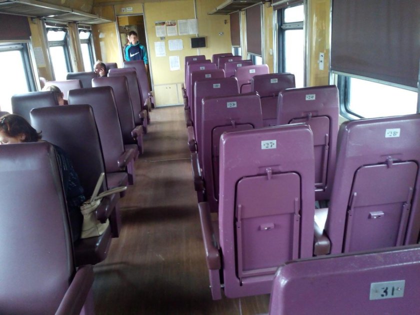 Сидячий вагон РЖД