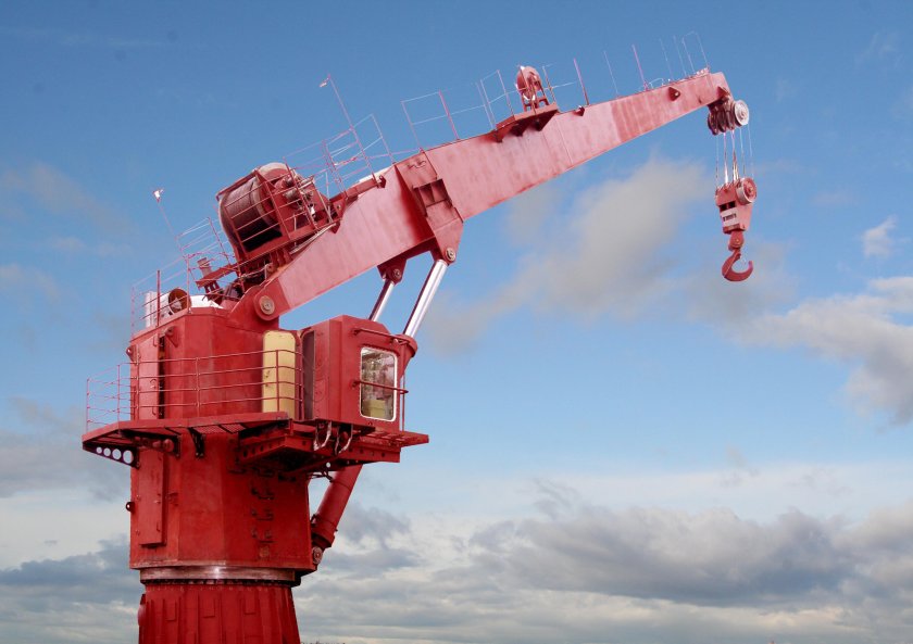 Судовой кран Либхер 30т