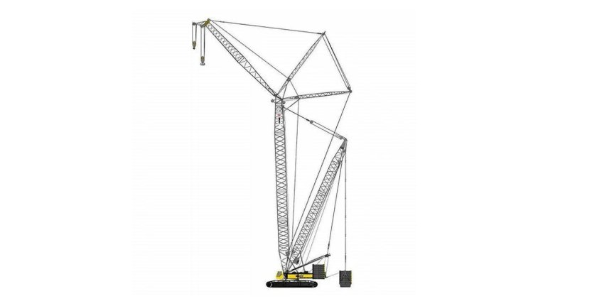 Гусеничный кран sany scc550a