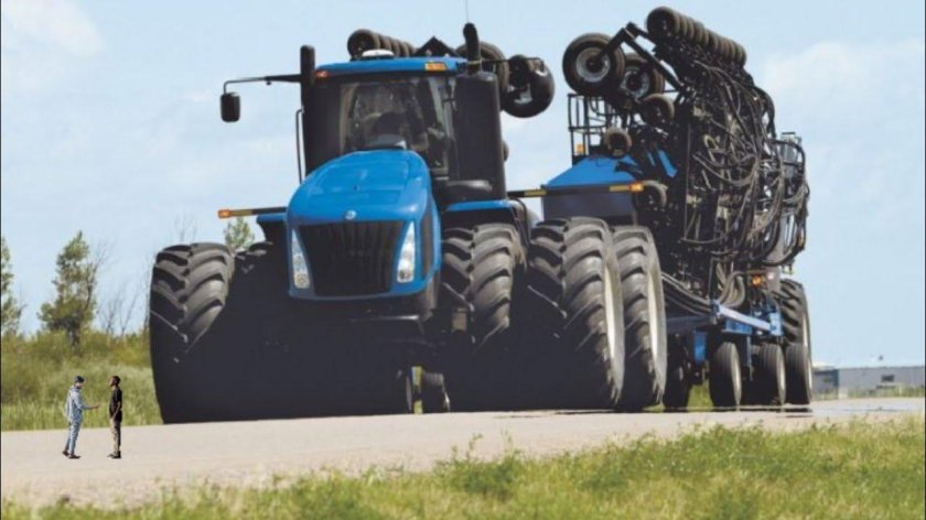 Трактор New Holland t9 615