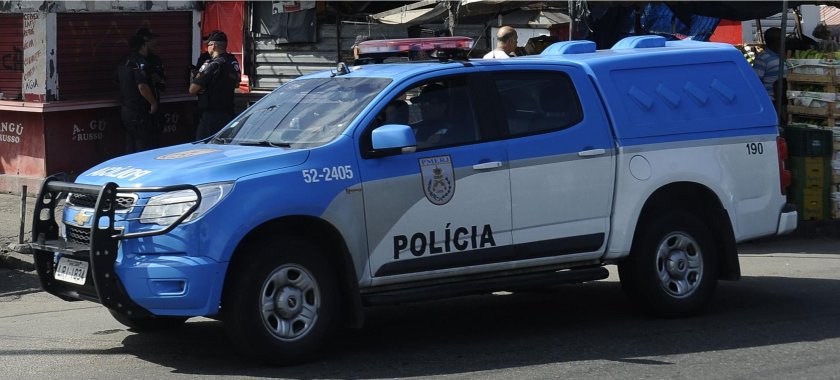 Полицейские машины Рио де Жанейро