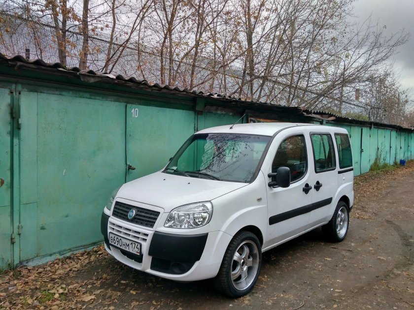 Fiat Doblo 1.4 МТ, 2007,