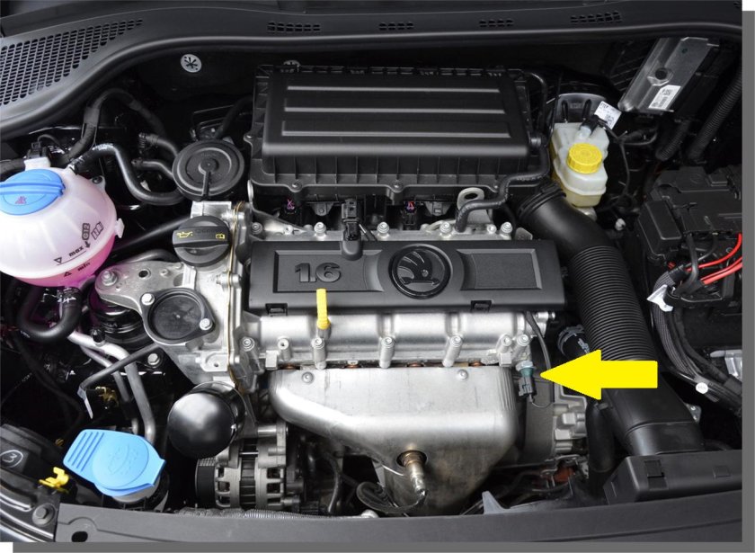 Мотор CFNA 1.6 Рапид