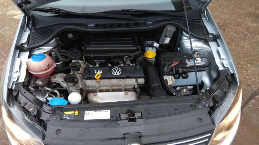 Фольксваген поло 1.6 105 л с двигатель