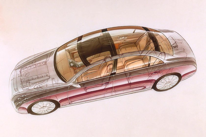 Мерседес бенц майбах