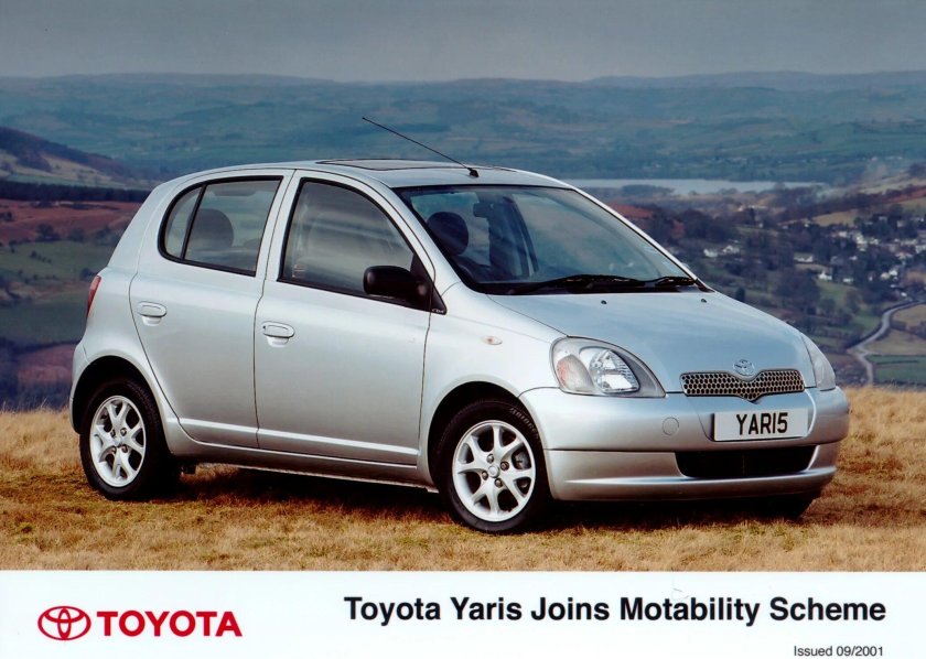 Тойота Ярис 1999 2003