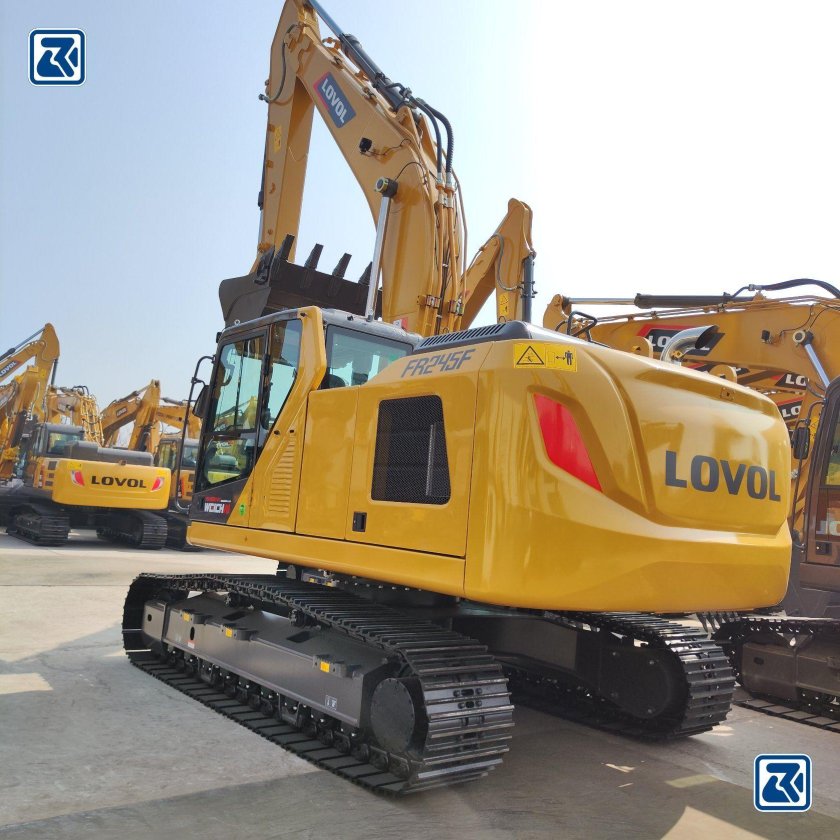 Гусеничные экскаваторы