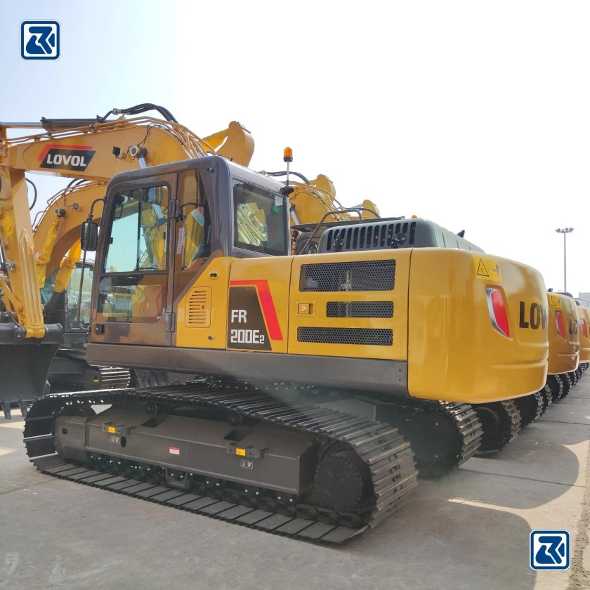 Гусеничные экскаваторы