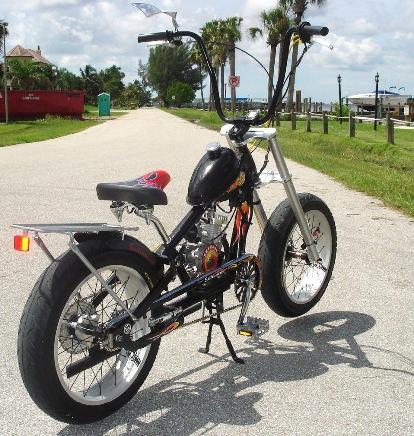 Электровелосипед чоппер инвалидка