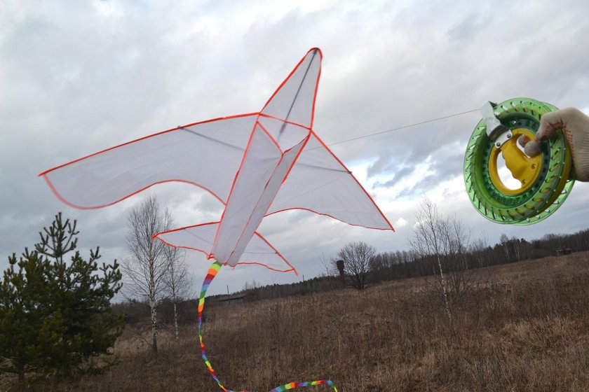 Самодельный воздушный змей