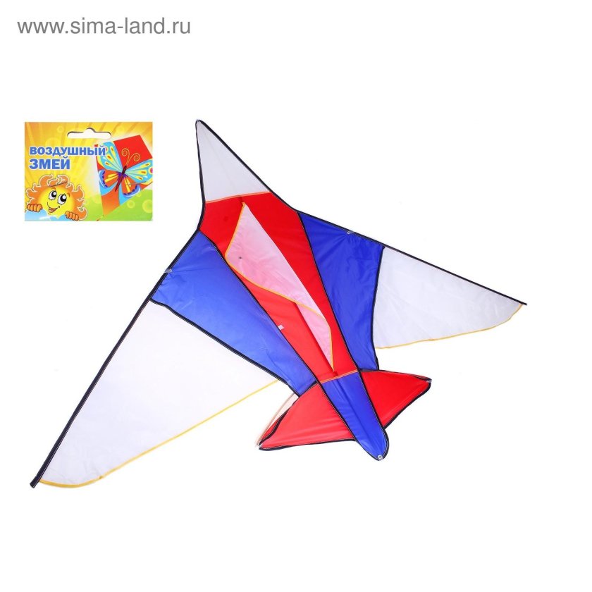 Воздушный змей в виде самолета
