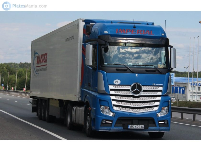 Мерседес Актрос Мираторг