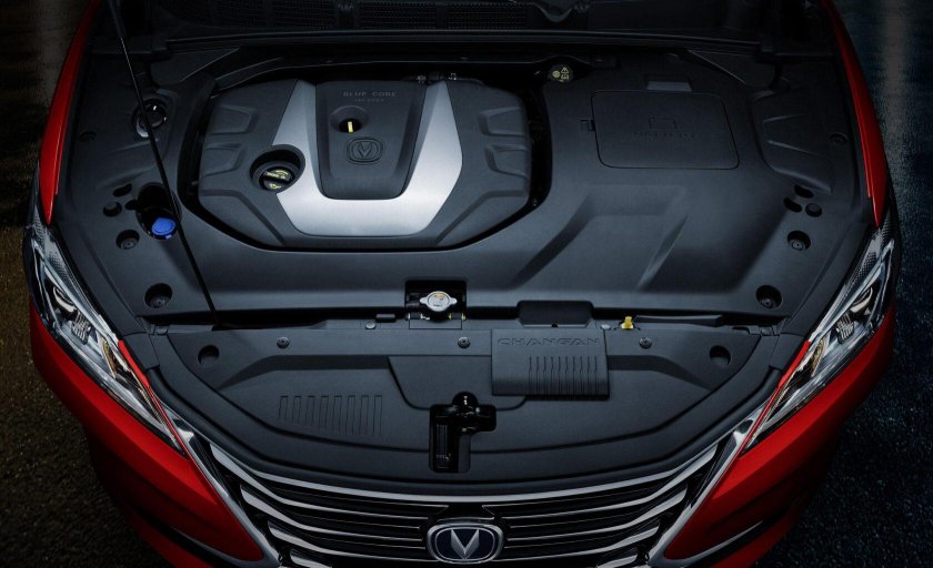 Changan cs35 Plus днище