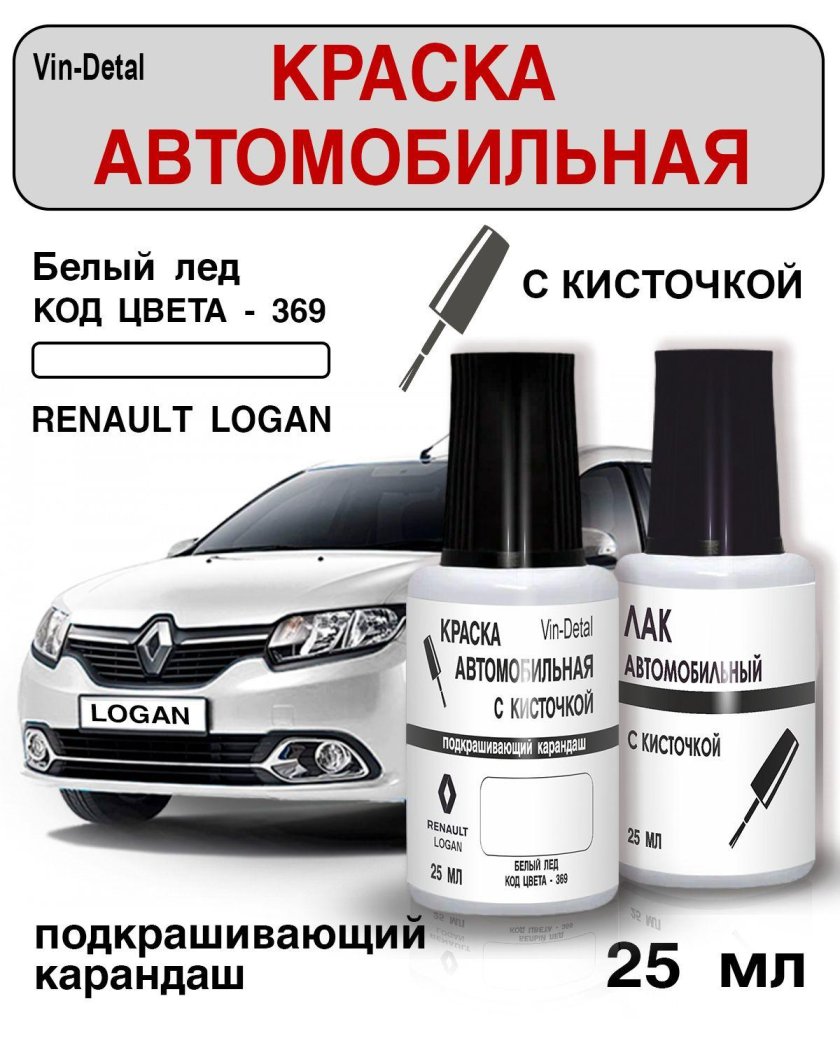 Подкраска renault