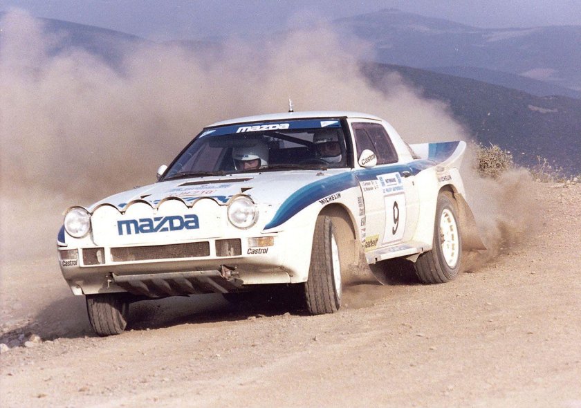Mazda rally 1983