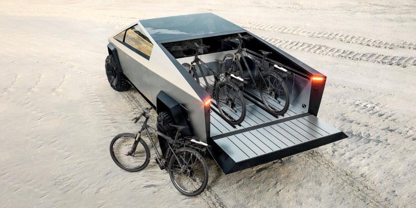 Tesla model b велосипед