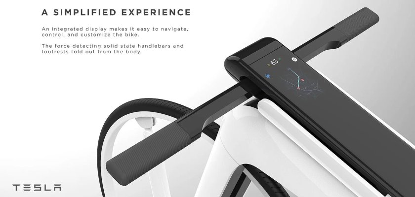 Tesla model b велосипед