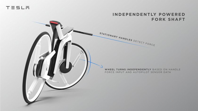 Велосипед Tesla e-Bike