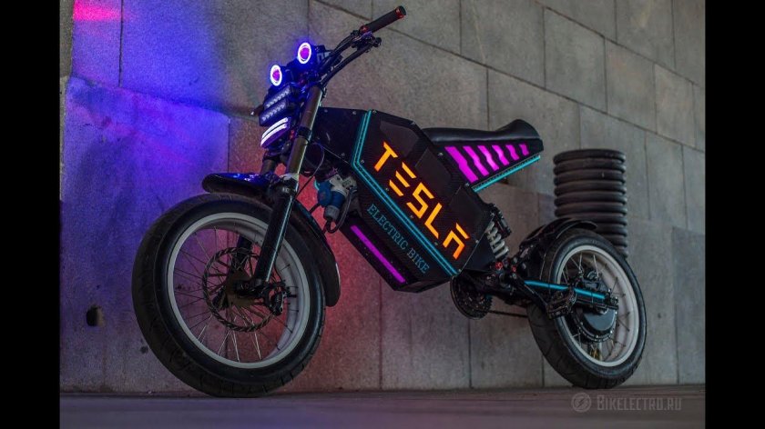 Электромотоцикл тесла