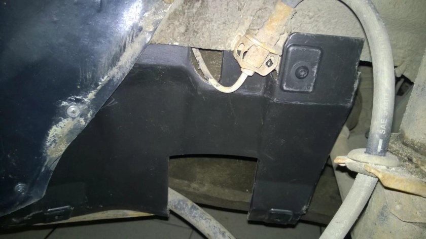 Щитки моторного отсека ВАЗ 2110