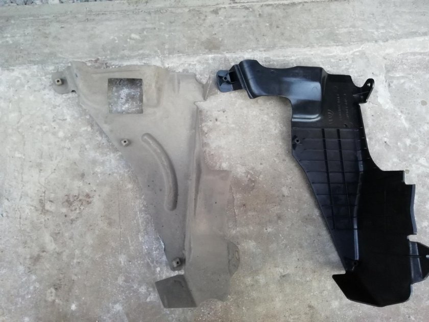 Защита пыльник двигателя Калина 2