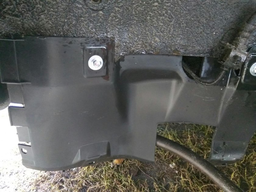 Защита моторного отсека 2170