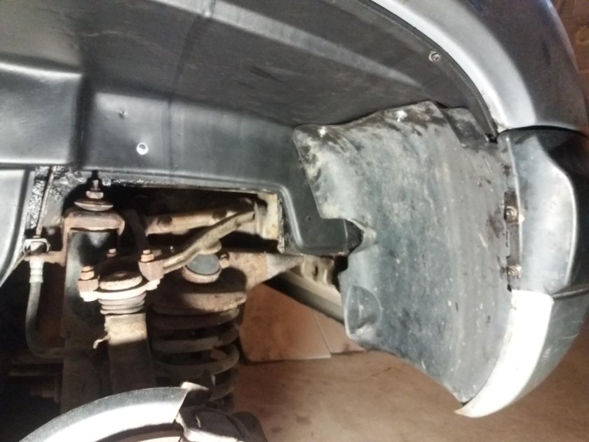 Крепление подкрылков Нива Шевроле