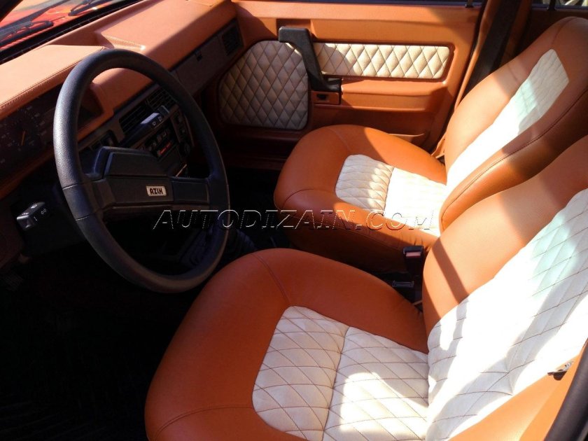 Москвич 2141 кожаный салон