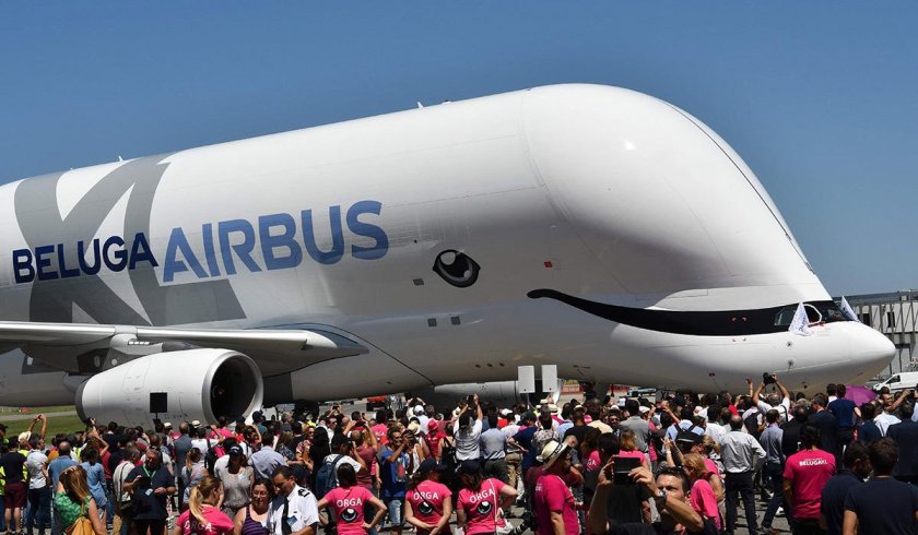 Airbus Beluga XL кабина