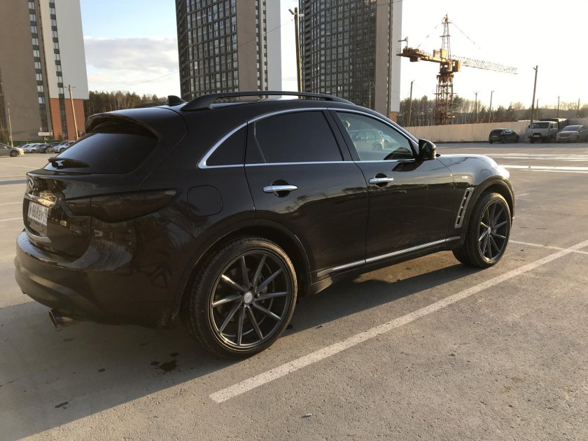 Infiniti fx37s антихром