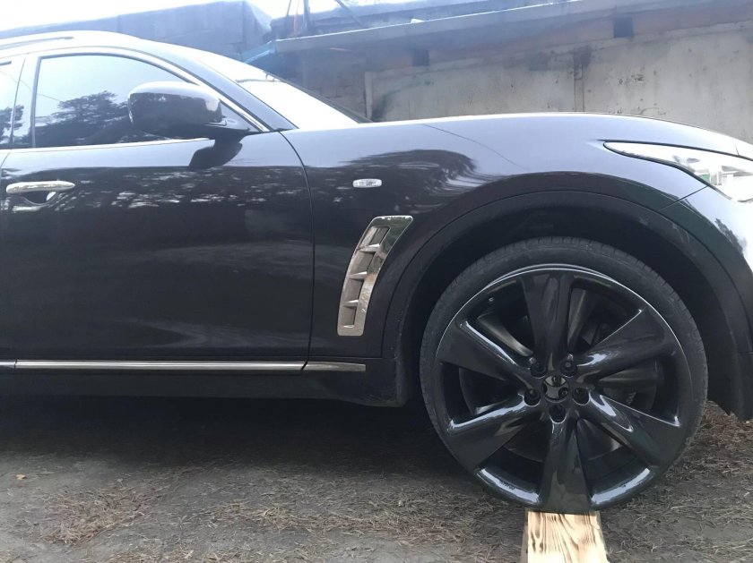 Infiniti fx35 диски графит матовые
