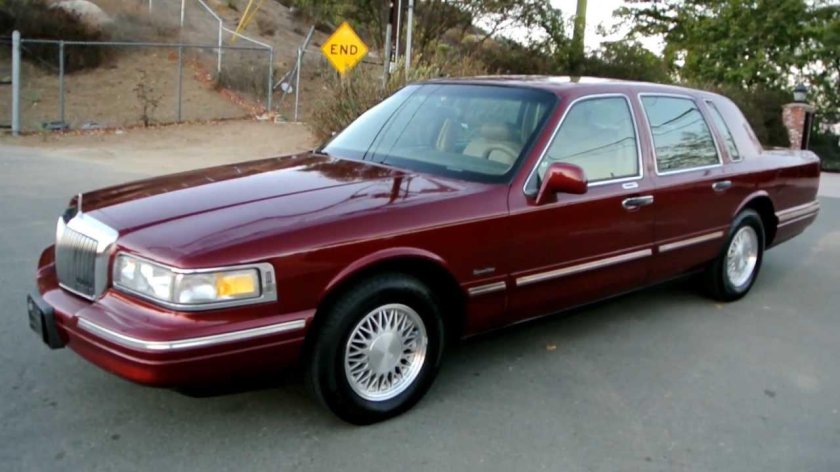 Lincoln Town car Cartier 1997