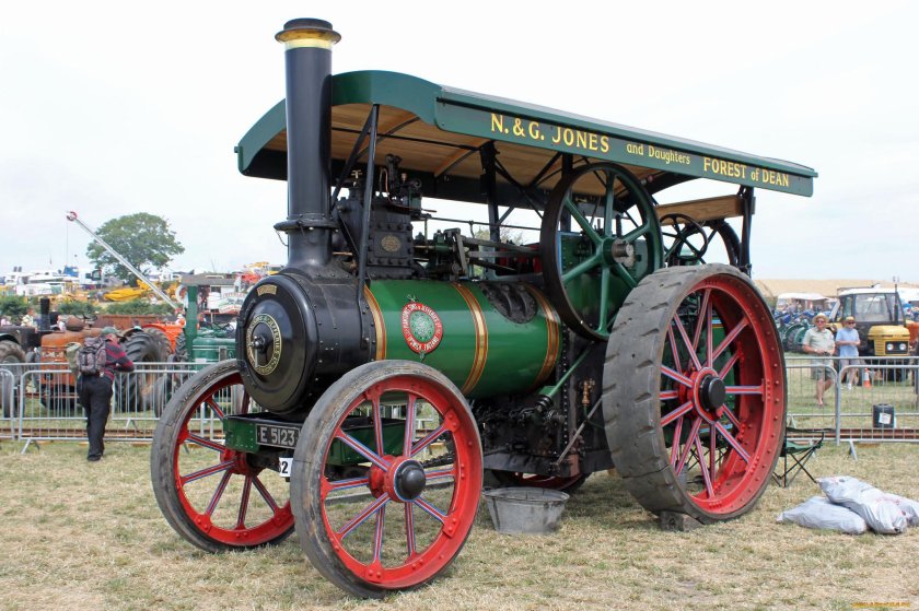 John Deere паровой трактор