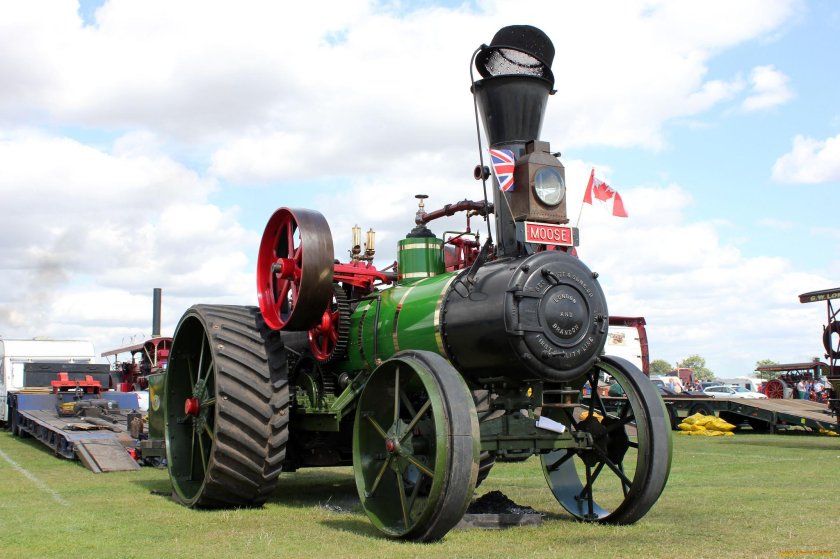Паровой трактор Фаулер
