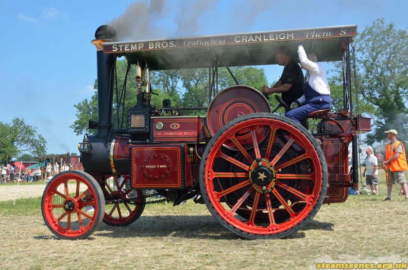 Паровой трактор Гаккель