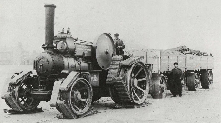 Паровой тягач Фаулер