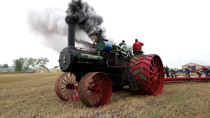 Паровой трактор