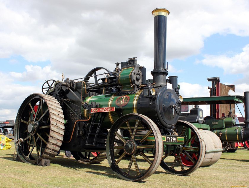 Паровой трактор Хорнсби