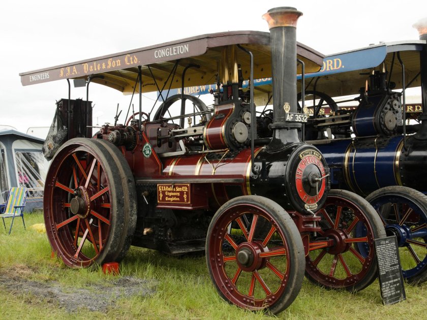 Паровой трактор Хорнсби