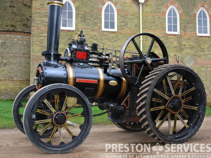 Паровой трактор