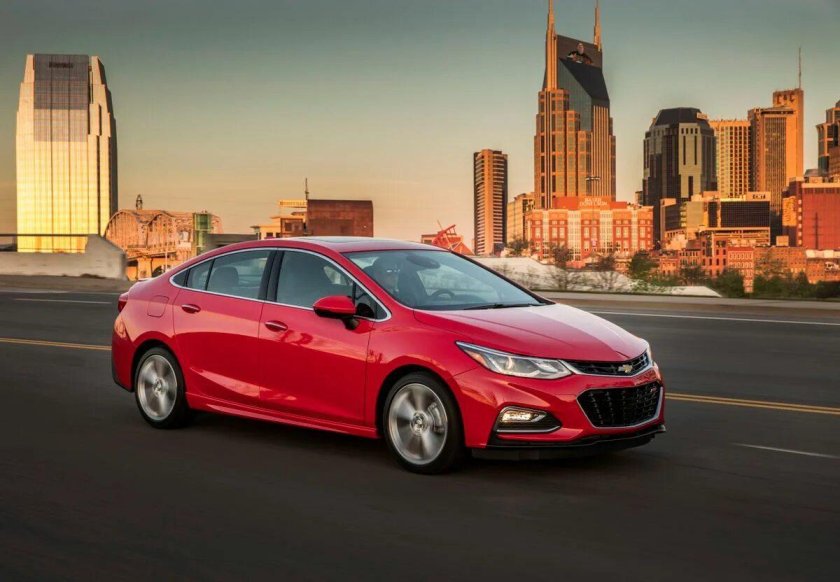 Chevrolet Cruze 2017 седан